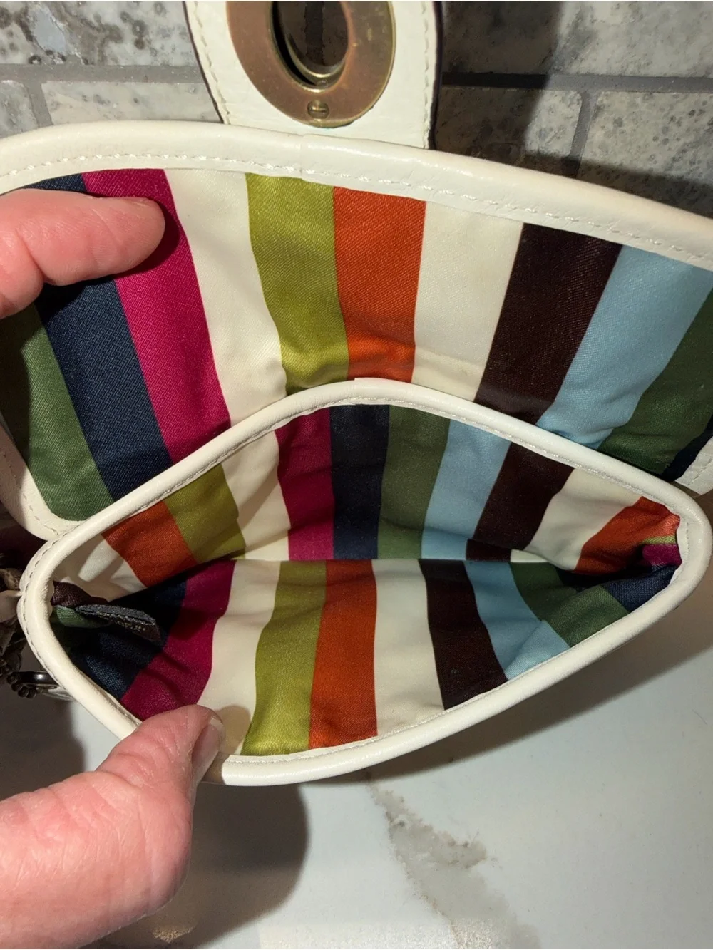 Coach wristlet clutch